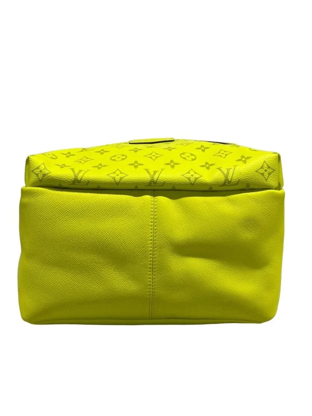 Louis Vuitton Backpack Taigarama Discovery Jaune Leather Cowhide